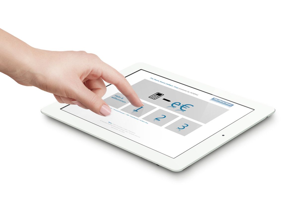Web design for the microsite of The Phonehouse as reference of WOA