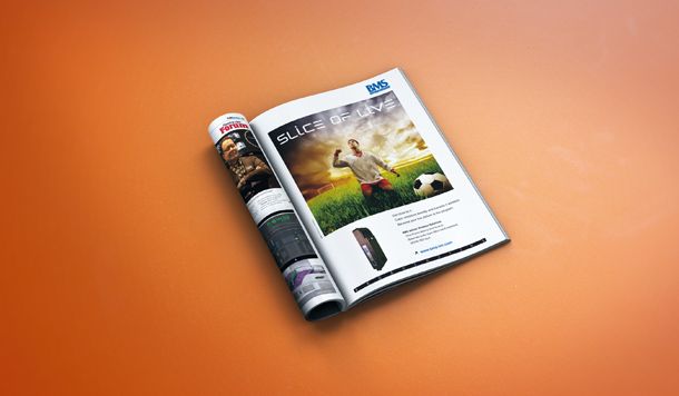 Image ads for BMS Wireless Solutions by WOA Advertising Agency