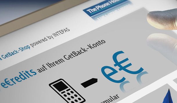 Web design for the microsite of The Phonehouse and the Get Back project as a reference of the WOA web design agency.