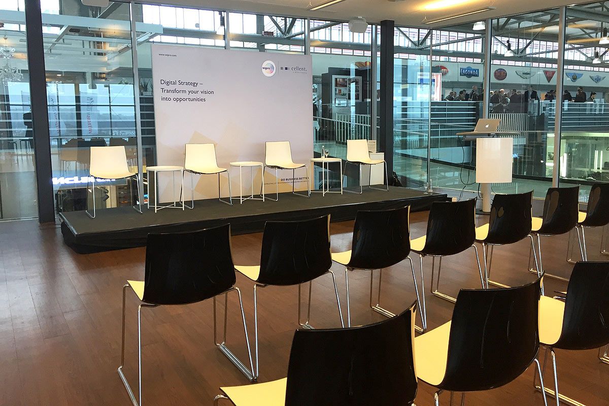 The Interactive Presentation-Event as event reference for WOA Event Agency for cellent AG