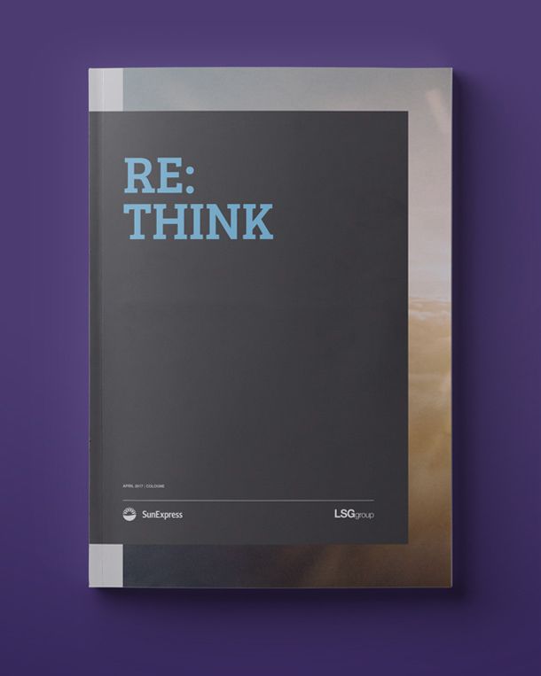 The LSG Group product brochure designed by WOA advertising agency