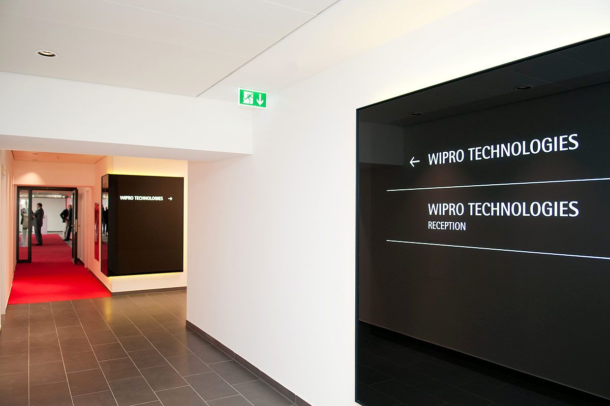 Opening of the Wipro headquarters in Frankfurt as an event by WOA Event Agency