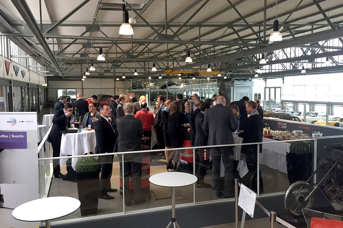 The Interactive Presentation-Event as event reference for WOA Event Agency for cellent AG