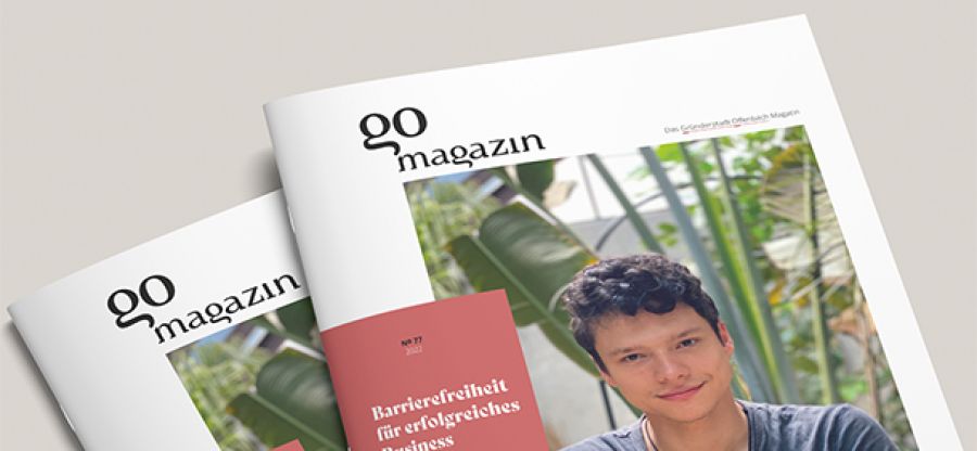 Neues Layout: die Gründerstadt Offenbach hat das neue „GO Magazin“ veröffentlicht