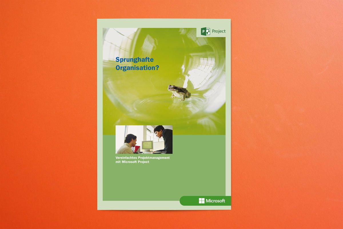 Post mailing as a dialogue instrument for Microsoft Germany is a creation and reference of WOA